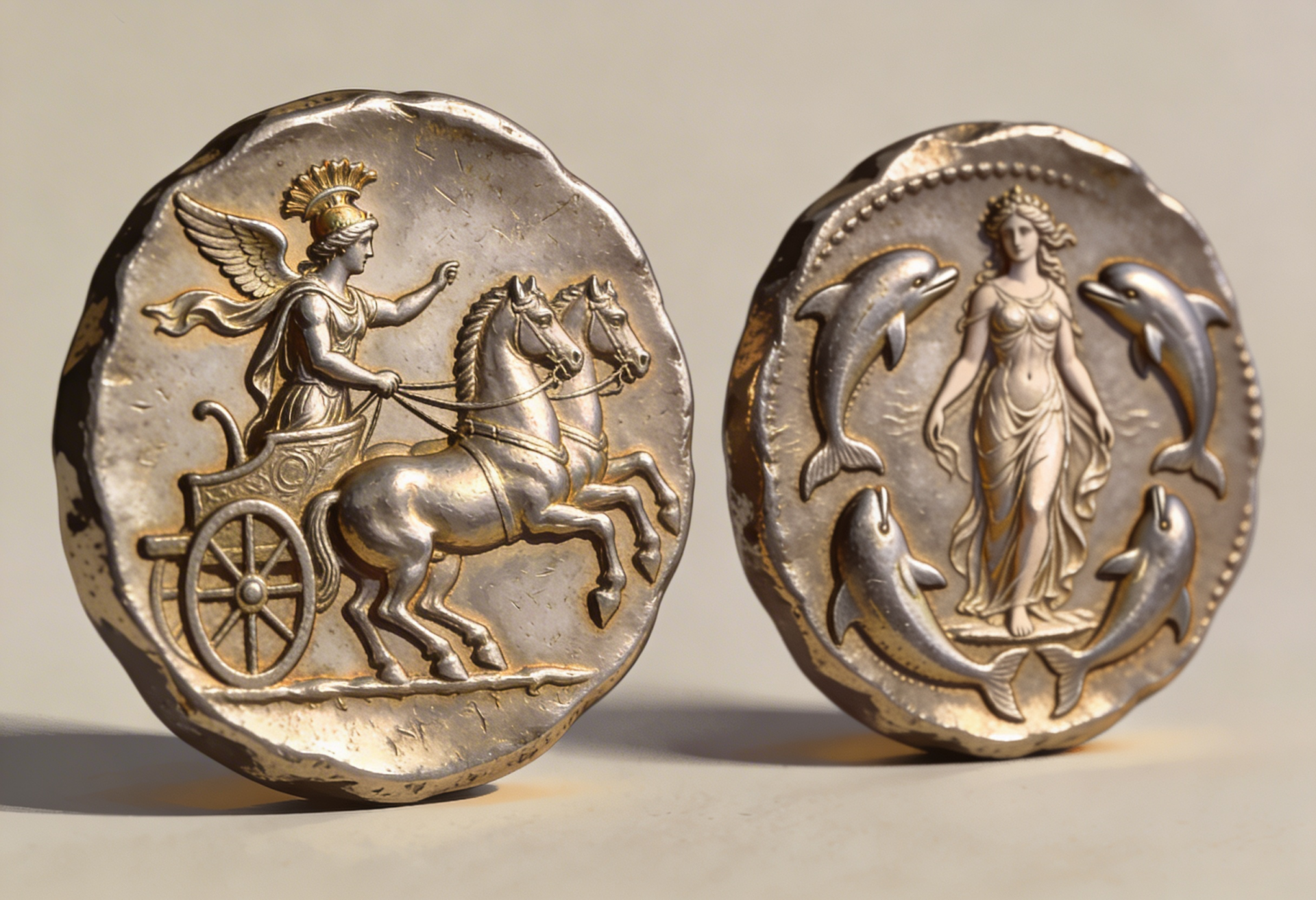 Startseite 2 3. Der Syrakusaner Dekadrachmon – Meisterwerk der antiken Stempelschneidekunst